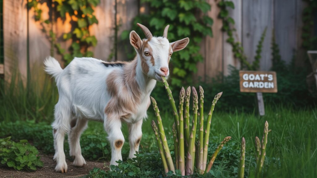 can goats eat asparagus