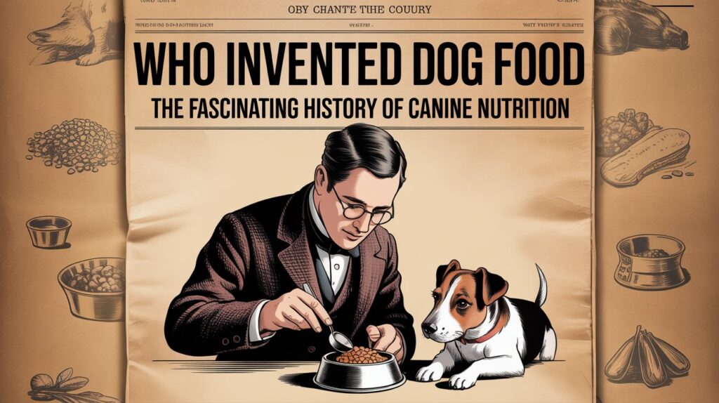 who invented dog food