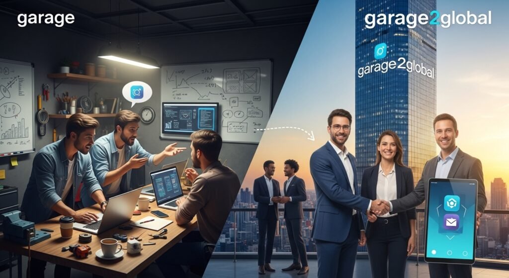 app development for startups with garage2global
